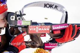 13.02.2021, Pokljuka, Slovenia (SLO): Janina Hettich (GER) - IBU World Championships Biathlon, sprint women, Pokljuka (SLO). www.nordicfocus.com. © Thibaut/NordicFocus. Every downloaded picture is fee-liable.