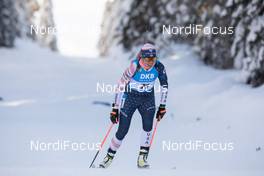 13.02.2021, Pokljuka, Slovenia (SLO): Susan Dunklee (USA) - IBU World Championships Biathlon, sprint women, Pokljuka (SLO). www.nordicfocus.com. © Manzoni/NordicFocus. Every downloaded picture is fee-liable.