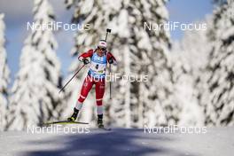 13.02.2021, Pokljuka, Slovenia (SLO): Baiba Bendika (LAT) - IBU World Championships Biathlon, sprint women, Pokljuka (SLO). www.nordicfocus.com. © Thibaut/NordicFocus. Every downloaded picture is fee-liable.