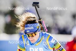 13.02.2021, Pokljuka, Slovenia (SLO): Hanna Oeberg (SWE) - IBU World Championships Biathlon, sprint women, Pokljuka (SLO). www.nordicfocus.com. © Thibaut/NordicFocus. Every downloaded picture is fee-liable.