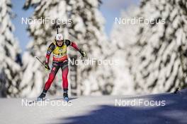 13.02.2021, Pokljuka, Slovenia (SLO): Marte Olsbu Roeiseland (NOR) - IBU World Championships Biathlon, sprint women, Pokljuka (SLO). www.nordicfocus.com. © Thibaut/NordicFocus. Every downloaded picture is fee-liable.