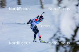 13.02.2021, Pokljuka, Slovenia (SLO): Yurie Tanaka (JPN) - IBU World Championships Biathlon, sprint women, Pokljuka (SLO). www.nordicfocus.com. © Manzoni/NordicFocus. Every downloaded picture is fee-liable.