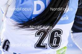 13.02.2021, Pokljuka, Slovenia (SLO): Fuyuko Tachizaki (JPN) - IBU World Championships Biathlon, sprint women, Pokljuka (SLO). www.nordicfocus.com. © Manzoni/NordicFocus. Every downloaded picture is fee-liable.