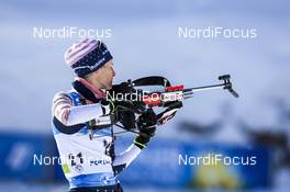 13.02.2021, Pokljuka, Slovenia (SLO): Clare Egan (USA) - IBU World Championships Biathlon, sprint women, Pokljuka (SLO). www.nordicfocus.com. © Manzoni/NordicFocus. Every downloaded picture is fee-liable.