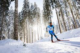 13.02.2021, Pokljuka, Slovenia (SLO): Anais Chevalier-Bouchet (FRA) - IBU World Championships Biathlon, sprint women, Pokljuka (SLO). www.nordicfocus.com. © Manzoni/NordicFocus. Every downloaded picture is fee-liable.