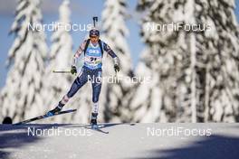 13.02.2021, Pokljuka, Slovenia (SLO): Clare Egan (USA) - IBU World Championships Biathlon, sprint women, Pokljuka (SLO). www.nordicfocus.com. © Thibaut/NordicFocus. Every downloaded picture is fee-liable.