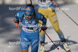 13.02.2021, Pokljuka, Slovenia (SLO): Dorothea Wierer (ITA) - IBU World Championships Biathlon, sprint women, Pokljuka (SLO). www.nordicfocus.com. © Thibaut/NordicFocus. Every downloaded picture is fee-liable.