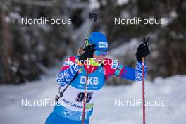13.02.2021, Pokljuka, Slovenia (SLO): Irina Kazakevich (RBU) - IBU World Championships Biathlon, sprint women, Pokljuka (SLO). www.nordicfocus.com. © Manzoni/NordicFocus. Every downloaded picture is fee-liable.
