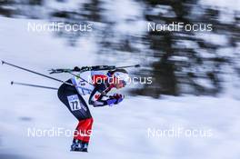 13.02.2021, Pokljuka, Slovenia (SLO): Nadia Moser (CAN) - IBU World Championships Biathlon, sprint women, Pokljuka (SLO). www.nordicfocus.com. © Manzoni/NordicFocus. Every downloaded picture is fee-liable.