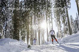 13.02.2021, Pokljuka, Slovenia (SLO): Megan Bankes (CAN) - IBU World Championships Biathlon, sprint women, Pokljuka (SLO). www.nordicfocus.com. © Manzoni/NordicFocus. Every downloaded picture is fee-liable.