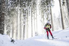 13.02.2021, Pokljuka, Slovenia (SLO): Marte Olsbu Roeiseland (NOR) - IBU World Championships Biathlon, sprint women, Pokljuka (SLO). www.nordicfocus.com. © Manzoni/NordicFocus. Every downloaded picture is fee-liable.