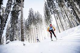 13.02.2021, Pokljuka, Slovenia (SLO): Denise Herrmann (GER) - IBU World Championships Biathlon, sprint women, Pokljuka (SLO). www.nordicfocus.com. © Manzoni/NordicFocus. Every downloaded picture is fee-liable.