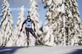 13.02.2021, Pokljuka, Slovenia (SLO): Lisa Theresa Hauser (AUT) - IBU World Championships Biathlon, sprint women, Pokljuka (SLO). www.nordicfocus.com. © Thibaut/NordicFocus. Every downloaded picture is fee-liable.