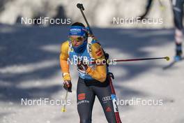 13.02.2021, Pokljuka, Slovenia (SLO): Vanessa Hinz (GER) - IBU World Championships Biathlon, sprint women, Pokljuka (SLO). www.nordicfocus.com. © Thibaut/NordicFocus. Every downloaded picture is fee-liable.