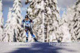 13.02.2021, Pokljuka, Slovenia (SLO): Johanna Talihaerm (EST) - IBU World Championships Biathlon, sprint women, Pokljuka (SLO). www.nordicfocus.com. © Thibaut/NordicFocus. Every downloaded picture is fee-liable.