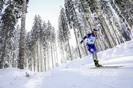 13.02.2021, Pokljuka, Slovenia (SLO): Yuliia Dzhima (UKR) - IBU World Championships Biathlon, sprint women, Pokljuka (SLO). www.nordicfocus.com. © Manzoni/NordicFocus. Every downloaded picture is fee-liable.