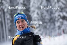 12.02.2021, Pokljuka, Slovenia (SLO): Vanessa Hinz (GER) - IBU World Championships Biathlon, training, Pokljuka (SLO). www.nordicfocus.com. © Manzoni/NordicFocus. Every downloaded picture is fee-liable.
