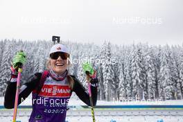 12.02.2021, Pokljuka, Slovenia (SLO): Emma Lunder (CAN) - IBU World Championships Biathlon, training, Pokljuka (SLO). www.nordicfocus.com. © Manzoni/NordicFocus. Every downloaded picture is fee-liable.