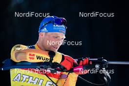 15.02.2021, Pokljuka, Slovenia (SLO): Erik Lesser (GER) - IBU World Championships Biathlon, training, Pokljuka (SLO). www.nordicfocus.com. © Manzoni/NordicFocus. Every downloaded picture is fee-liable.