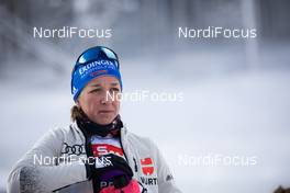 12.02.2021, Pokljuka, Slovenia (SLO): Franziska Preuss (GER) - IBU World Championships Biathlon, training, Pokljuka (SLO). www.nordicfocus.com. © Manzoni/NordicFocus. Every downloaded picture is fee-liable.