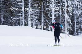 11.02.2021, Pokljuka, Slovenia (SLO): Lena Haecki (SUI) - IBU World Championships Biathlon, training, Pokljuka (SLO). www.nordicfocus.com. © Manzoni/NordicFocus. Every downloaded picture is fee-liable.