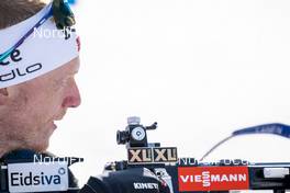 19.02.2021, Pokljuka, Slovenia (SLO): Johannes Thingnes Boe (NOR) - IBU World Championships Biathlon, training, Pokljuka (SLO). www.nordicfocus.com. © Thibaut/NordicFocus. Every downloaded picture is fee-liable.