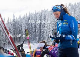 12.02.2021, Pokljuka, Slovenia (SLO): Hanna Oeberg (SWE) - IBU World Championships Biathlon, training, Pokljuka (SLO). www.nordicfocus.com. © Manzoni/NordicFocus. Every downloaded picture is fee-liable.