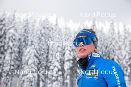 12.02.2021, Pokljuka, Slovenia (SLO): Elvira Oeberg (SWE) - IBU World Championships Biathlon, training, Pokljuka (SLO). www.nordicfocus.com. © Manzoni/NordicFocus. Every downloaded picture is fee-liable.