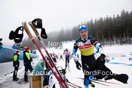 09.02.2021, Pokljuka, Slovenia (SLO): Rene Zahkna (EST) - IBU World Championships Biathlon, training, Pokljuka (SLO). www.nordicfocus.com. © Manzoni/NordicFocus. Every downloaded picture is fee-liable.
