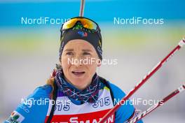 11.02.2021, Pokljuka, Slovenia (SLO): Anais Bescond (FRA) - IBU World Championships Biathlon, training, Pokljuka (SLO). www.nordicfocus.com. © Thibaut/NordicFocus. Every downloaded picture is fee-liable.