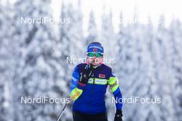 11.02.2021, Pokljuka, Slovenia (SLO): Iryna Kryuko (BLR) - IBU World Championships Biathlon, training, Pokljuka (SLO). www.nordicfocus.com. © Manzoni/NordicFocus. Every downloaded picture is fee-liable.