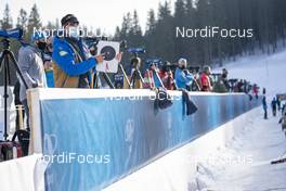 19.02.2021, Pokljuka, Slovenia (SLO): Coach  - IBU World Championships Biathlon, training, Pokljuka (SLO). www.nordicfocus.com. © Thibaut/NordicFocus. Every downloaded picture is fee-liable.