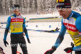 11.02.2021, Pokljuka, Slovenia (SLO): Emilien Jacquelin (FRA) - IBU World Championships Biathlon, training, Pokljuka (SLO). www.nordicfocus.com. © Thibaut/NordicFocus. Every downloaded picture is fee-liable.