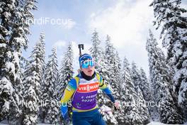 11.02.2021, Pokljuka, Slovenia (SLO): Elvira Oeberg (SWE) - IBU World Championships Biathlon, training, Pokljuka (SLO). www.nordicfocus.com. © Manzoni/NordicFocus. Every downloaded picture is fee-liable.