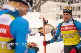 11.02.2021, Pokljuka, Slovenia (SLO): Quentin Fillon Maillet (FRA) - IBU World Championships Biathlon, training, Pokljuka (SLO). www.nordicfocus.com. © Thibaut/NordicFocus. Every downloaded picture is fee-liable.
