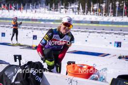 18.02.2021, Pokljuka, Slovenia (SLO): Marte Olsbu Roeiseland (NOR) - IBU World Championships Biathlon, training, Pokljuka (SLO). www.nordicfocus.com. © Thibaut/NordicFocus. Every downloaded picture is fee-liable.