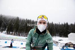 09.02.2021, Pokljuka, Slovenia (SLO): Marte Olsbu Roeiseland (NOR) - IBU World Championships Biathlon, training, Pokljuka (SLO). www.nordicfocus.com. © Manzoni/NordicFocus. Every downloaded picture is fee-liable.