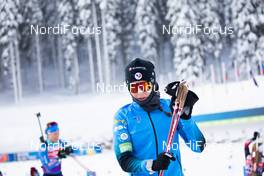 12.02.2021, Pokljuka, Slovenia (SLO): Chloe Chevalier (FRA) - IBU World Championships Biathlon, training, Pokljuka (SLO). www.nordicfocus.com. © Manzoni/NordicFocus. Every downloaded picture is fee-liable.