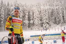 11.02.2021, Pokljuka, Slovenia (SLO): Thierry Langer (BEL) - IBU World Championships Biathlon, training, Pokljuka (SLO). www.nordicfocus.com. © Thibaut/NordicFocus. Every downloaded picture is fee-liable.