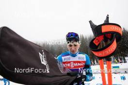 09.02.2021, Pokljuka, Slovenia (SLO): Julia Simon (FRA) - IBU World Championships Biathlon, training, Pokljuka (SLO). www.nordicfocus.com. © Manzoni/NordicFocus. Every downloaded picture is fee-liable.