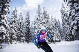 11.02.2021, Pokljuka, Slovenia (SLO): Alina Stremous (MDA) - IBU World Championships Biathlon, training, Pokljuka (SLO). www.nordicfocus.com. © Manzoni/NordicFocus. Every downloaded picture is fee-liable.