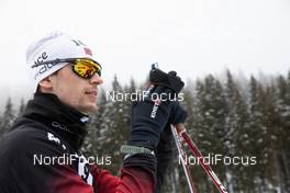 09.02.2021, Pokljuka, Slovenia (SLO): Sturla Holm Laegreid (NOR) - IBU World Championships Biathlon, training, Pokljuka (SLO). www.nordicfocus.com. © Manzoni/NordicFocus. Every downloaded picture is fee-liable.
