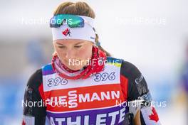 11.02.2021, Pokljuka, Slovenia (SLO): Nadia Moser (CAN) - IBU World Championships Biathlon, training, Pokljuka (SLO). www.nordicfocus.com. © Thibaut/NordicFocus. Every downloaded picture is fee-liable.