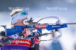 18.02.2021, Pokljuka, Slovenia (SLO): Katharina Innerhofer of Austria - IBU World Championships Biathlon, training, Pokljuka (SLO). www.nordicfocus.com. © Thibaut/NordicFocus. Every downloaded picture is fee-liable.