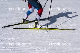 18.02.2021, Pokljuka, Slovenia (SLO): Fischer  - IBU World Championships Biathlon, training, Pokljuka (SLO). www.nordicfocus.com. © Thibaut/NordicFocus. Every downloaded picture is fee-liable.