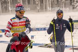 11.02.2021, Pokljuka, Slovenia (SLO): Max Durtschi (USA) - IBU World Championships Biathlon, training, Pokljuka (SLO). www.nordicfocus.com. © Thibaut/NordicFocus. Every downloaded picture is fee-liable.