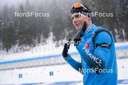 09.02.2021, Pokljuka, Slovenia (SLO): Emilien Jacquelin (FRA) - IBU World Championships Biathlon, training, Pokljuka (SLO). www.nordicfocus.com. © Thibaut/NordicFocus. Every downloaded picture is fee-liable.