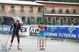 25.08.2021, Nove Mesto na Morave, Czech Republic (CZE): Event Feature: Undefined athletes compete - IBU Summer Biathlon World Championships, training, Nove Mesto na Morave (CZE). www.nordicfocus.com. © Manzoni/NordicFocus. Every downloaded picture is fee-liable.