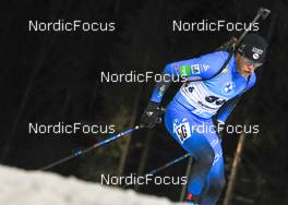 27.11.2021, Oestersund, Sweden, (SWE): Antonin Guigonnat (FRA) - IBU World Cup Biathlon, individual men, Oestersund (SWE). www.nordicfocus.com. © Manzoni/NordicFocus. Every downloaded picture is fee-liable.