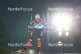 27.11.2021, Oestersund, Sweden, (SWE): Christian Gow (CAN) - IBU World Cup Biathlon, individual men, Oestersund (SWE). www.nordicfocus.com. © Manzoni/NordicFocus. Every downloaded picture is fee-liable.